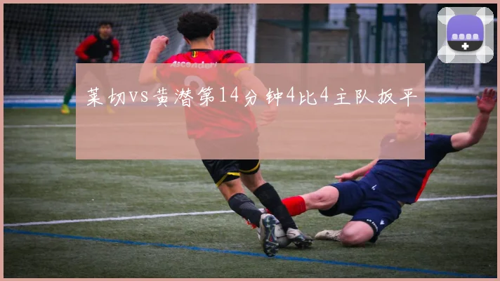 莱切vs黄潜第14分钟4比4主队扳平