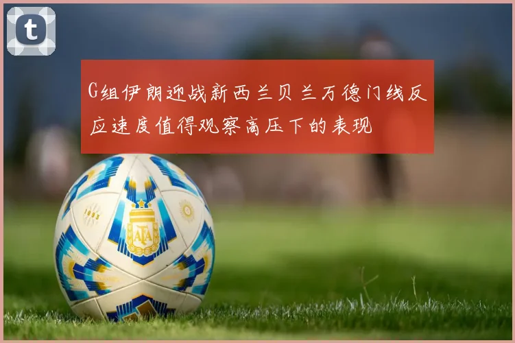 G组伊朗迎战新西兰贝兰万德门线反应速度值得观察高压下的表现
